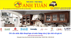 Desktop Screenshot of noithatanhtuan.com